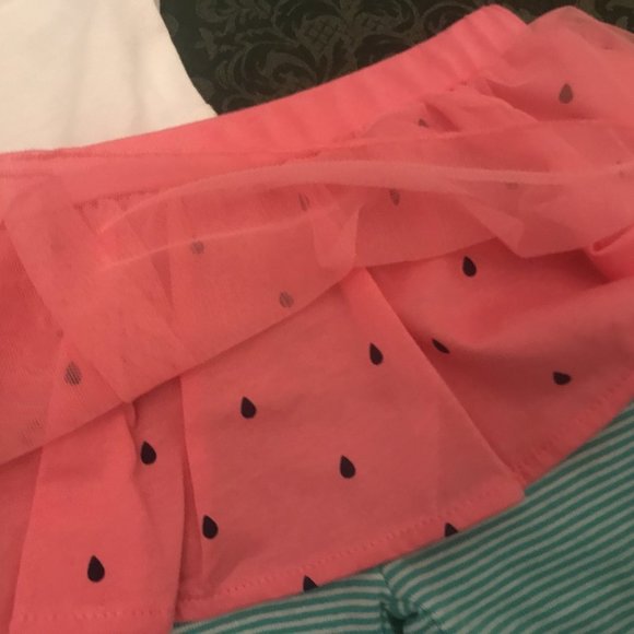 NWt carters watermelon tutu ballerina outfit 18 M - Picture 6 of 7